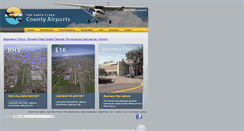 Desktop Screenshot of countyairports.org